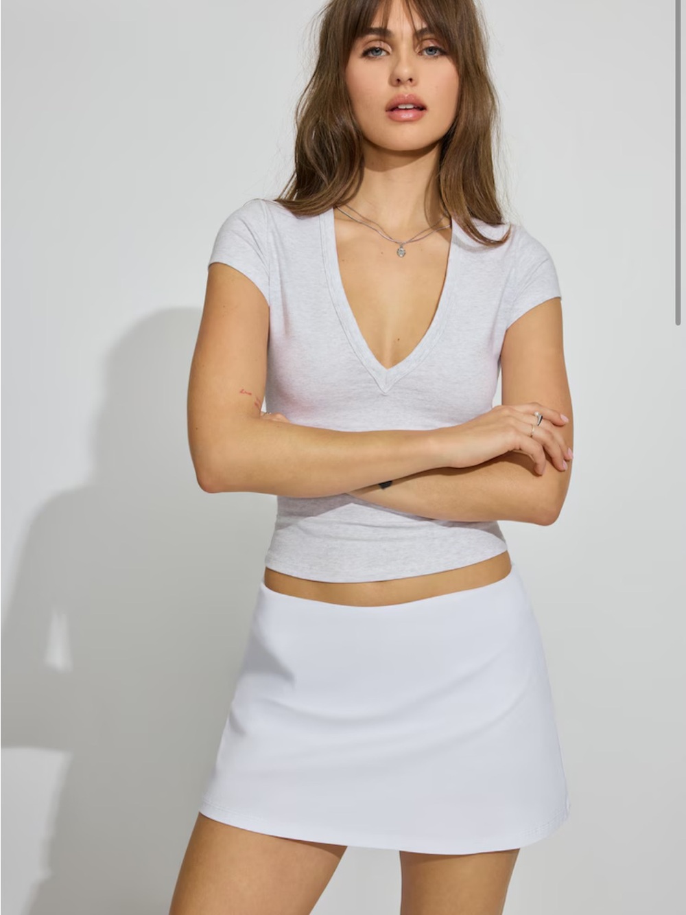 Garage // Paris A-Line Micro Skort